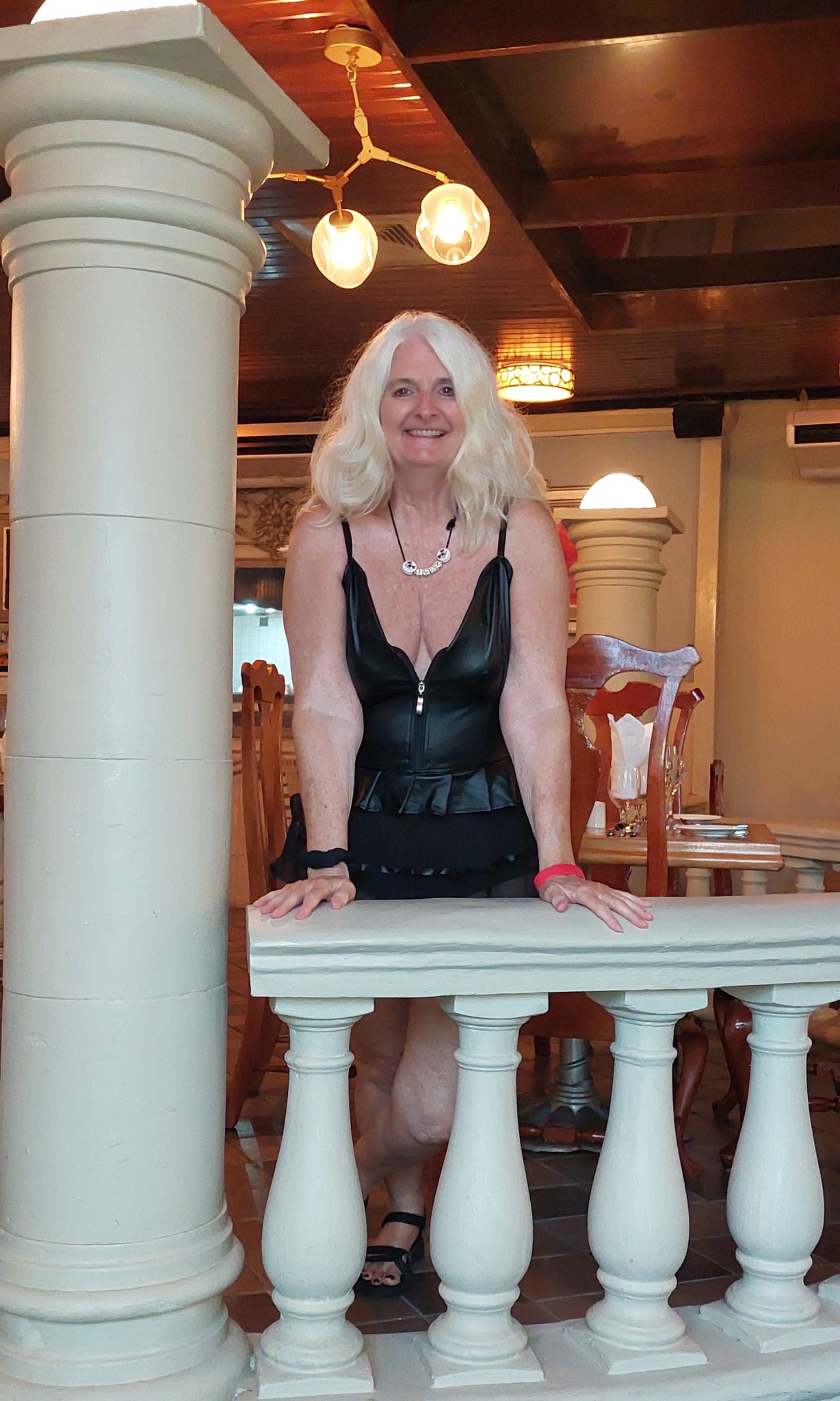 Judy during a Hedonism II trip in Negril, Jamaica